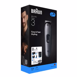 Braun AIO3540 tondeuse à cheveux Noir, Gris 14 Hybrides nickel-métal (NiMH)