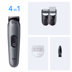 Braun AIO3500 tondeuse à cheveux Noir, Gris 14 Hybrides nickel-métal (NiMH)