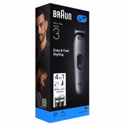 Braun AIO3500 tondeuse à cheveux Noir, Gris 14 Hybrides nickel-métal (NiMH)