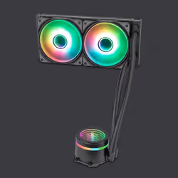 Yeyian YTS-240DL-01 système de refroidissement d’ordinateur Processeur Liquid cooling kit 12 cm Noir