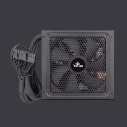 Yeyian YFG-65002-01 unité d'alimentation d'énergie 650 W 20+4 pin ATX ATX Noir