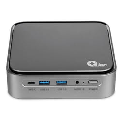 Qian QII-11515 i5-1135G7 16Go 512Go SSD Win11 Pro Mini PC Gris
