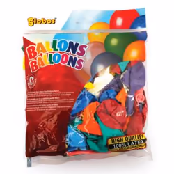 GRAINE CREATIVE 500303, Ballon-jouet, Multicolore, Monochromatique, 25 cm, 100 pièce(s), Ampoule