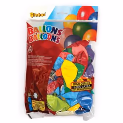 GRAINE CREATIVE 500301, Ballon-jouet, Multicolore, Monochromatique, 30 cm, 100 pièce(s)