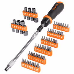 Truper JDM-58 Tournevis multi-embouts Tournevis porte-embouts