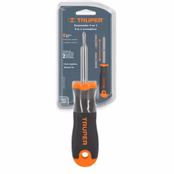 Tournevis manuel / ciseau Truper DT-4 + tournevis Bit