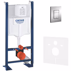 Description générale Sublimez votre salle de bains avec le Pack WC Bâti autoportant Rapid SL de Grohe . Ce pack comprend un b ...
