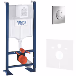 Description générale Élevez votre expérience WC avec le Pack Grohe Rapid SL. Ce bâti-support autoportant de 1,13 m , certifié ...