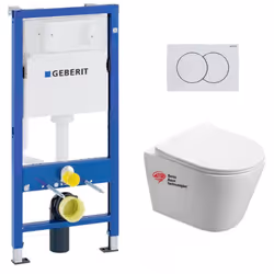 Description générale Ce pack WC associe la qualité de la marque Geberit et la gamme Infinitio de Swiss Aqua Technologies, off ...