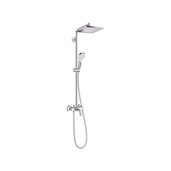 Description générale Découvrez la colonne de douche 1 jet avec mitigeur mécanique Hansgrohe Showerpipe Crometta E 240, conçue ...