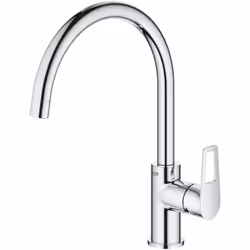 Description générale Le mitigeur monocommande évier col de cygne Grohe Bauloop (G-31368001) allie élégance et fonctionnalité. ...