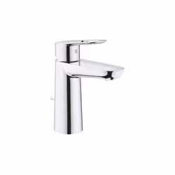 Caractéristiques du Mitigeur monocommande Lavabo Taille M, Grohe BauLoop (G-23762000) : Levier de commande métallique GROHE L ...