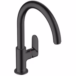 Caractéristiques du Mitigeur de cuisine ComfortZone 210, 1jet, Noir mat, Hansgrohe Vernis Blend M35 (HG-71870670) ComfortZone ...