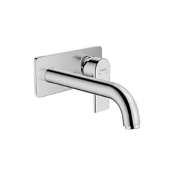 Hansgrohe - Vernis Shape Mitigeur de lavabo encastré mural, 2 sorties, bec 207 mm, Chrome (HG-71578000)