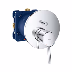 Cet set complet de la célèbre marque Grohe , apportera modernité et design à votre salle de bain. Composé du Mitigeur 2 sorti ...