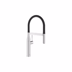 Caractéristiques du Mitigeur monocommande Evier Essence (G-30294000) : Série : Essence Matière : Métal et silicone Monotrou s ...