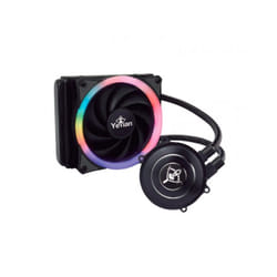 Yeyian WC1200 système de refroidissement d’ordinateur Processeur Refroidisseur de liquide tout-en-un 12 cm Noir