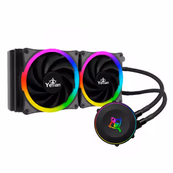 Yeyian WC2400, Refroidisseur de liquide tout-en-un, 75 cfm, Noir