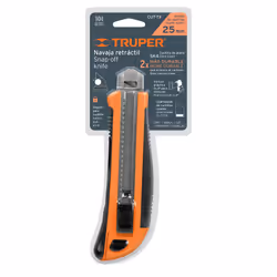 Couteau avec lames remplaçables Truper CUT-7X; 25 mm