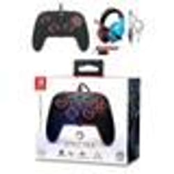 Manette de jeu - Nintendo - Spectra Enhanced - Filaire - LED personnalisable - Compatible Switch