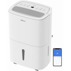 Shinco - wifi Déshumidificateur Portable 30L/Jour, Purificateur d'air, Filter à Charbon Actif,Minuterie 24h, Drainage Continu, Fonction Sèche-Linge,