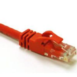 C2G 7ft Cat6 550MHz Snagless Crossover Cable câble de réseau Rouge 2,135 m