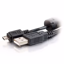 C2G 1.0m USB 2.0 câble USB 1 m USB A Micro-USB B Noir