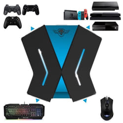 Convertisseur - CrossGame - Compatible Nintendo Switch PS4 PS3 Xbox One - Noir - USB - Clavier et souris