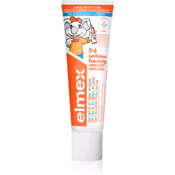 Le dentifrice pour enfant Elmex Caries Protection Kids assure une protection particulière des dents de lait contre les caries ...