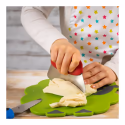 KUHN RIKON 23397 planche à découper pour cuisine Ovale Vert, Rouge