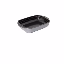 KUHN RIKON EASY Ofenform Glas, Rectangulaire, Surface plate, 0,8 L, 240 °C, Noir, Verre