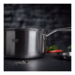 KUHN RIKON CULINARY FIVEPLY SET · Casserolle 1.7 L + Faitouts 3.4 L + 6.4 L