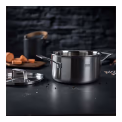 KUHN RIKON CULINARY FIVEPLY SET · Casserole 1.7 L + Faitout 3.4 L + Poêle à frire Ø 24 cm