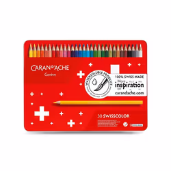 Caran d-Ache 1285.730, Doux, Couleurs assorties, 30 pièce(s)