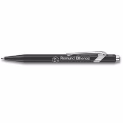 Caran d-Ache 849 METAL-X, Clip, Stylo à bille rétractable avec clip, Rechargeable, 1 pièce(s)