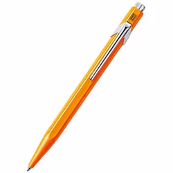 Caran d-Ache 849.030, Stylo à bille rétractable avec clip, Bleu, 1 pièce(s)