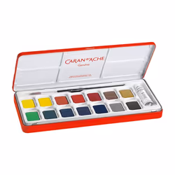 Caran d-Ache 1000.315 peinture à l'eau Multicolore Palette 15 pièce(s)