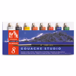 Caran d-Ache 2001.408 peinture à l'eau Multicolore 10 ml Tube 8 pièce(s)