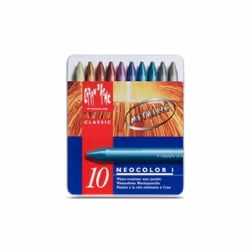 Caran d-Ache Neocolor Pastel à la cire Dur Multicolore 10 pièce(s)