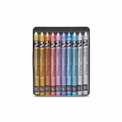 Caran d-Ache Neocolor Pastel à la cire Dur Multicolore 10 pièce(s)
