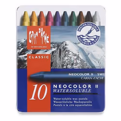 Caran d-Ache NEOCOLOR II 10's, 105 mm, 1 cm, 10 pièce(s)