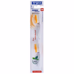 Trisa Pro Interdental, 2 pièce(s), Orange, Blanc, Doux, SonicPower Forever, Blister