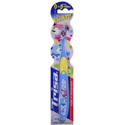 Trisa 612430 brosse à dents Bleu, Jaune Bébé