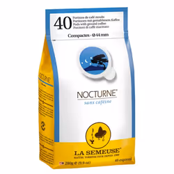 La Semeuse Nocturne, Capsule de café, Café, Easy Serving Espresso pod (E.S.E.), 12 mois, 44 mm, 44 mm