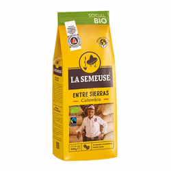 La Semeuse Entre Sierras Colombia, 500 g, Espresso, Lungo, Non-torréfié, Colombie, Sac