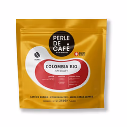 Perle de Café Colombia BIO, 250 g, Suisse, Sac
