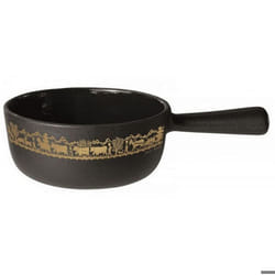 Caquelon À Fondue Fonte Émaillée 18cm Or - Stockli - 7218.14aa