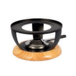 Stöckli 8575.51 brûleur à fondue Noir, Bois