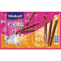 Vitakraft Cat Stick, Agneau, Dinde, 36 g
