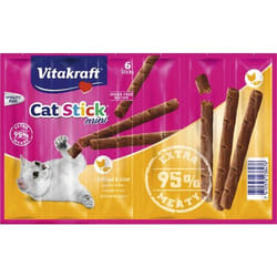 Vitakraft Cat Stick croquette pour chat 36 g Foie, Volaille